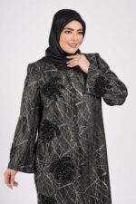 مانتو مجلسی کد-1678 - Image 4