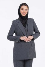 مانتو شلوار اداری جلیقه دار کد-6621 - Image 3
