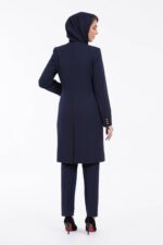 مانتو شلوار اداری کد-8144 - Image 2