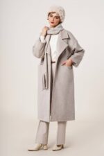 پالتو شال دار کد-2847