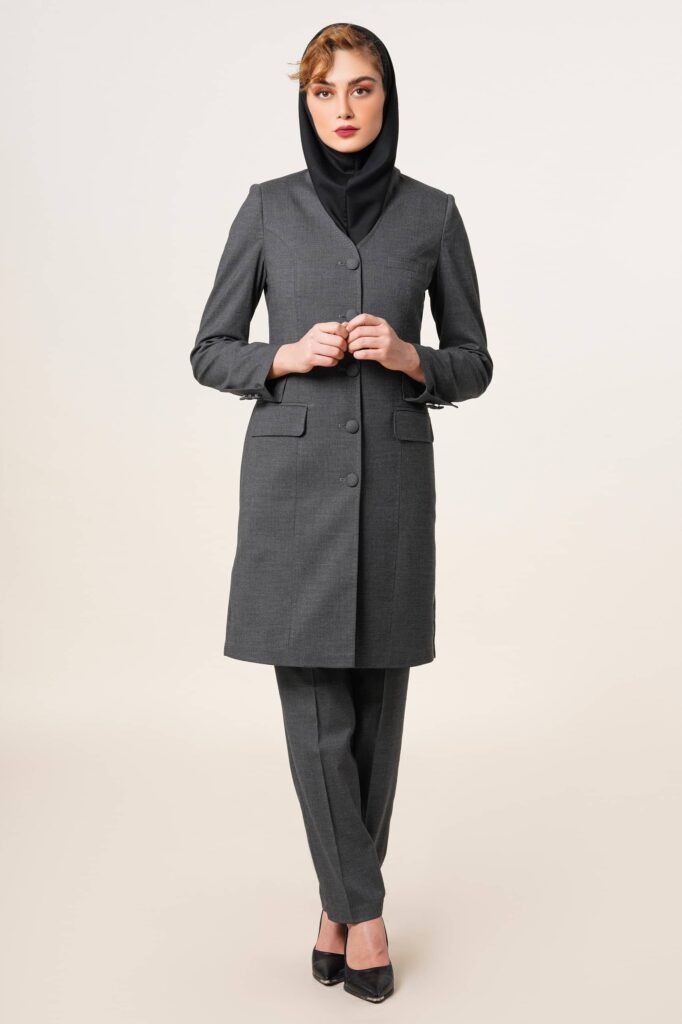 مانتو شلوار اداری آی تک کد 8231