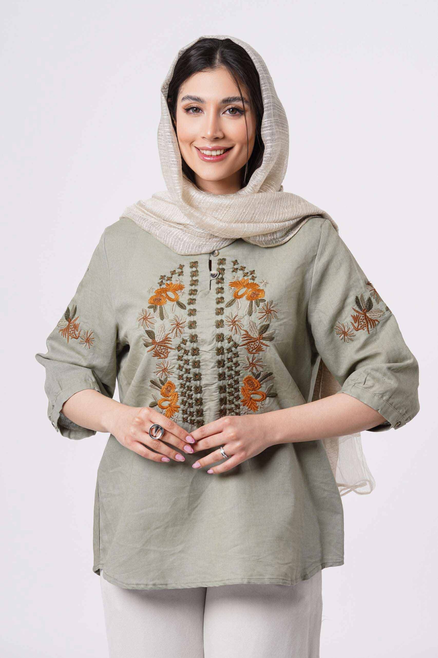 شومیز-itak-17413-1_3 شومیز کد-17413 - Image 1