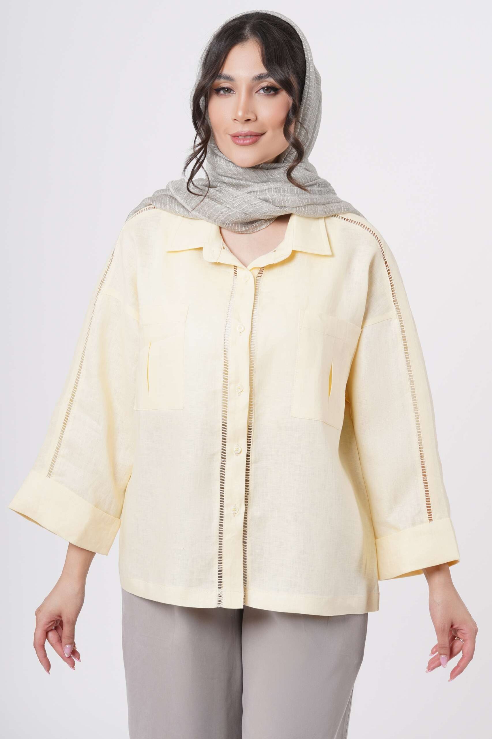 شومیز-itak-17428-7_3 شومیز کد-17428 - Image 1