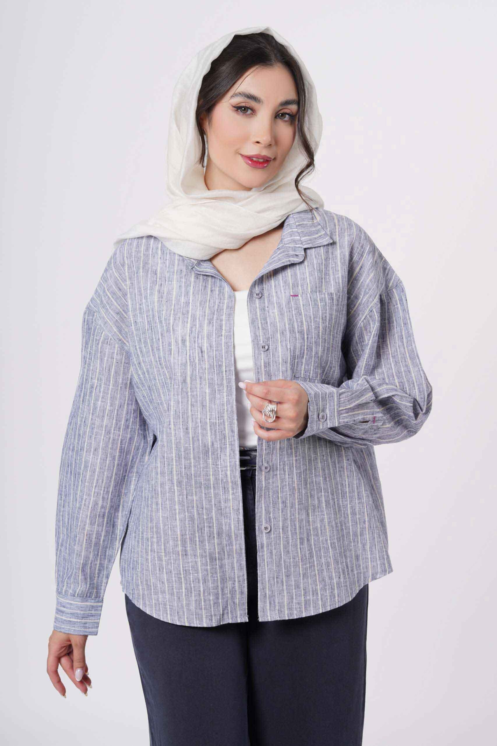 شومیز-itak-17443-2_3 شومیز کد-17433 - Image 1