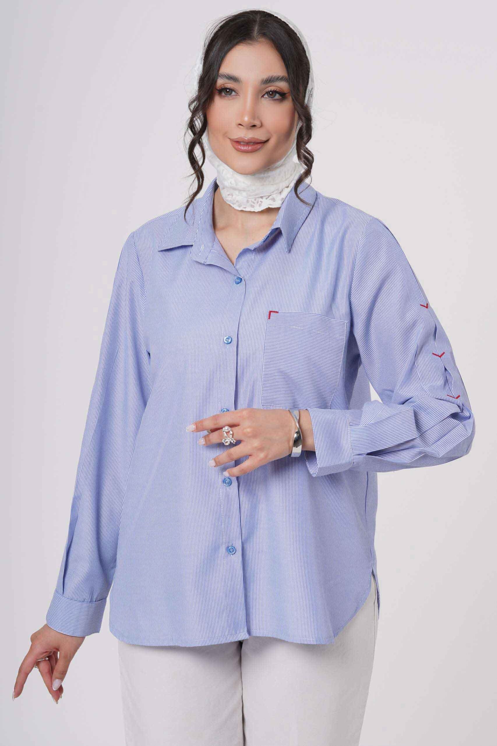 شومیز-itak-17445_2 شومیز کد-17445 - Image 1